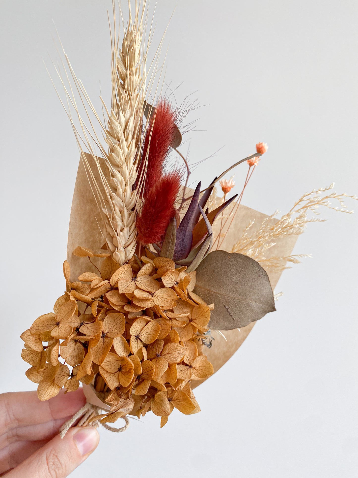 Dried mini posy - native #2