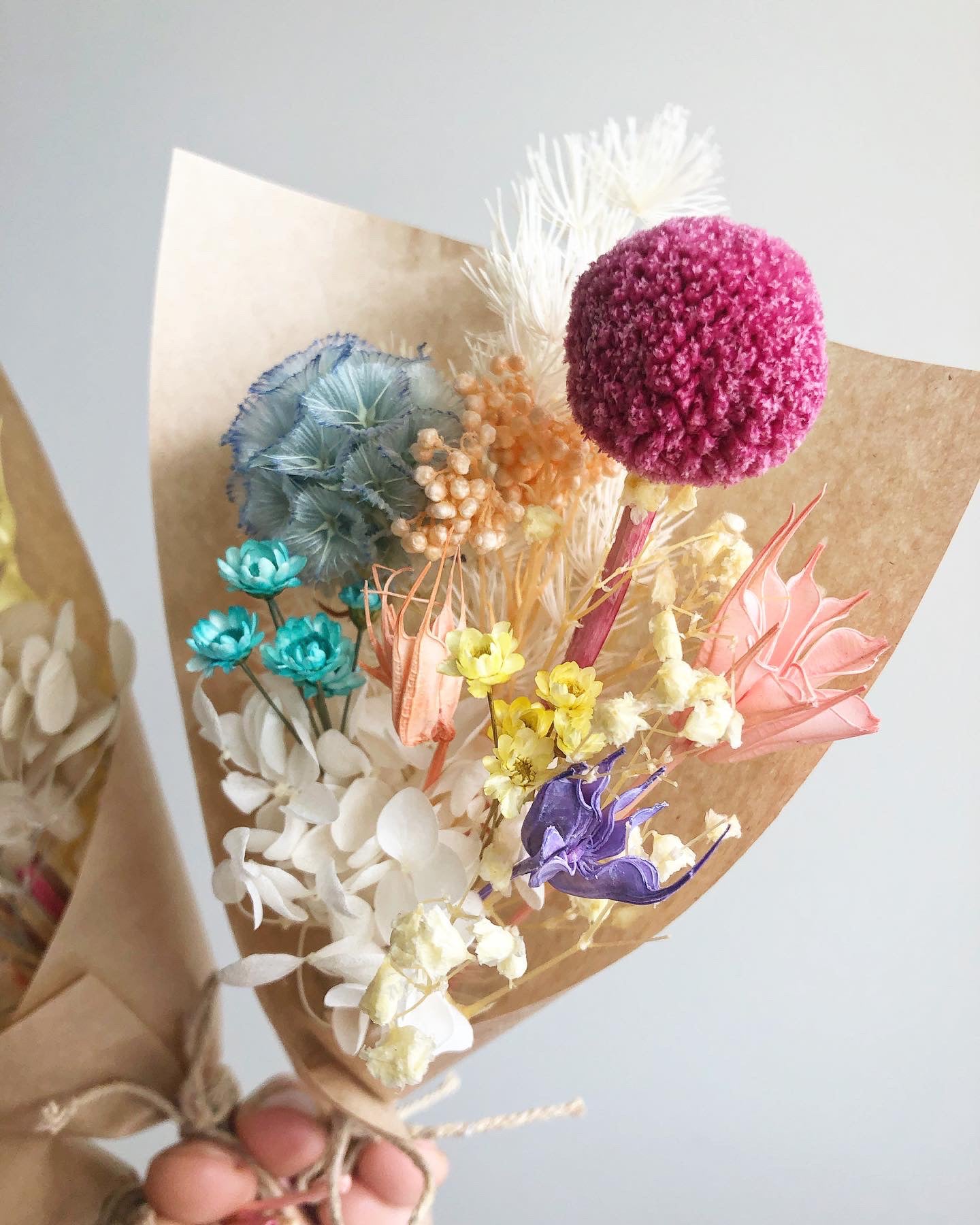 Dried mini posy - CUSTOM