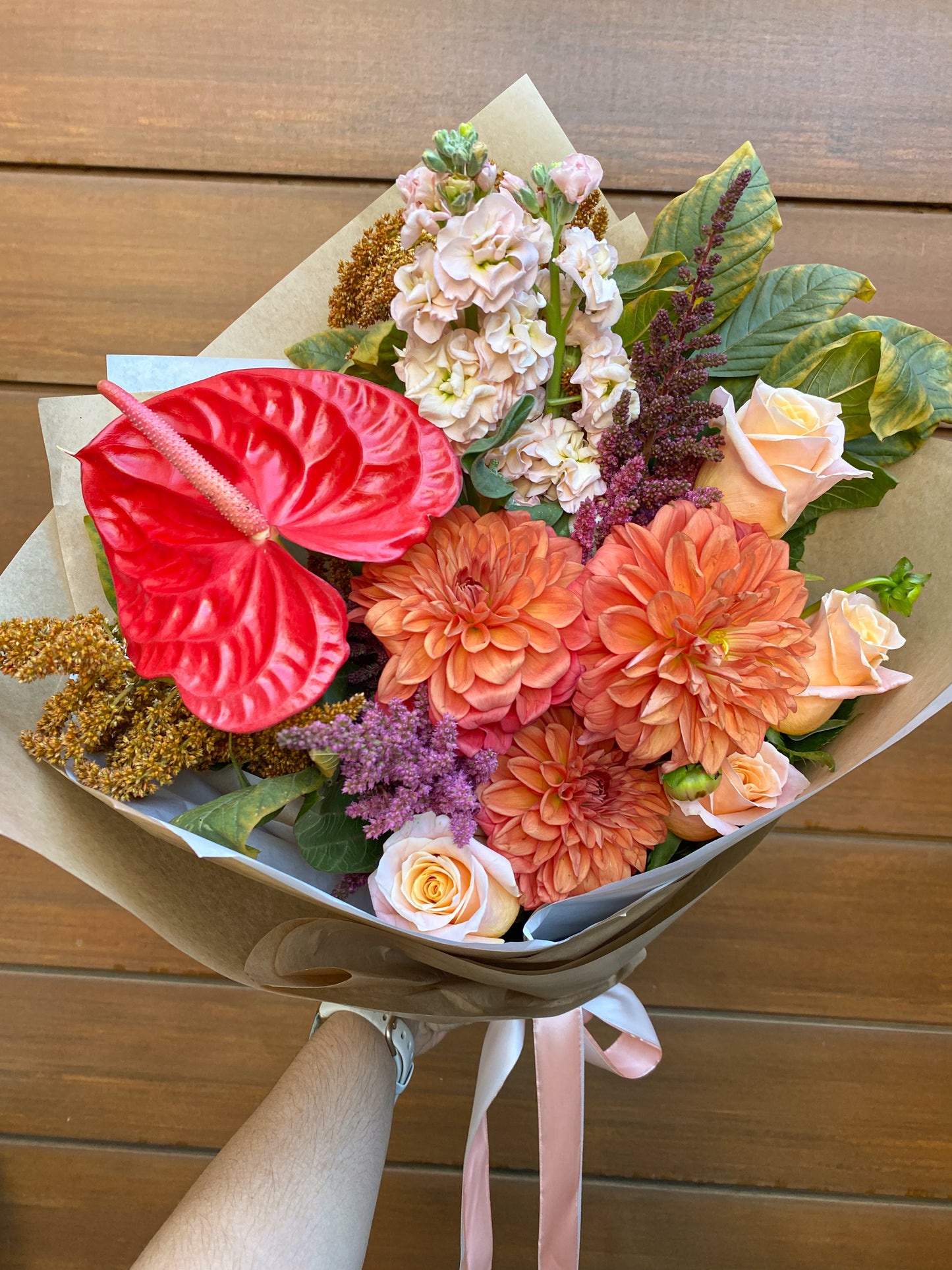 Florists choice arrangement - large