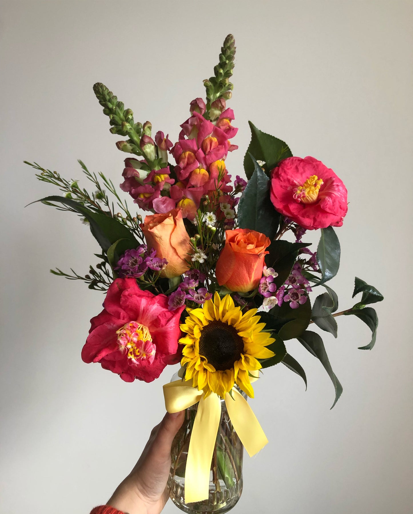 VDAY Posy Jar