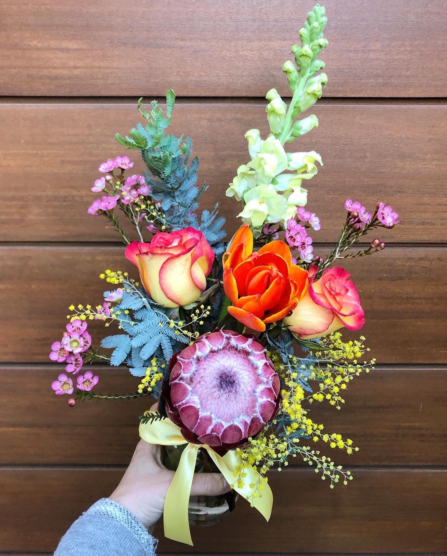 VDAY Posy Jar