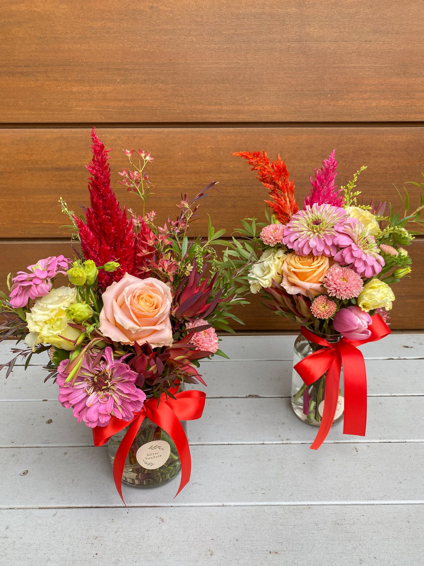 VDAY Posy Jar