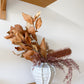 Neutral dried vase - large