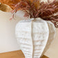 Neutral dried vase - large