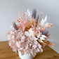 Pink and purple everlasting pot - small