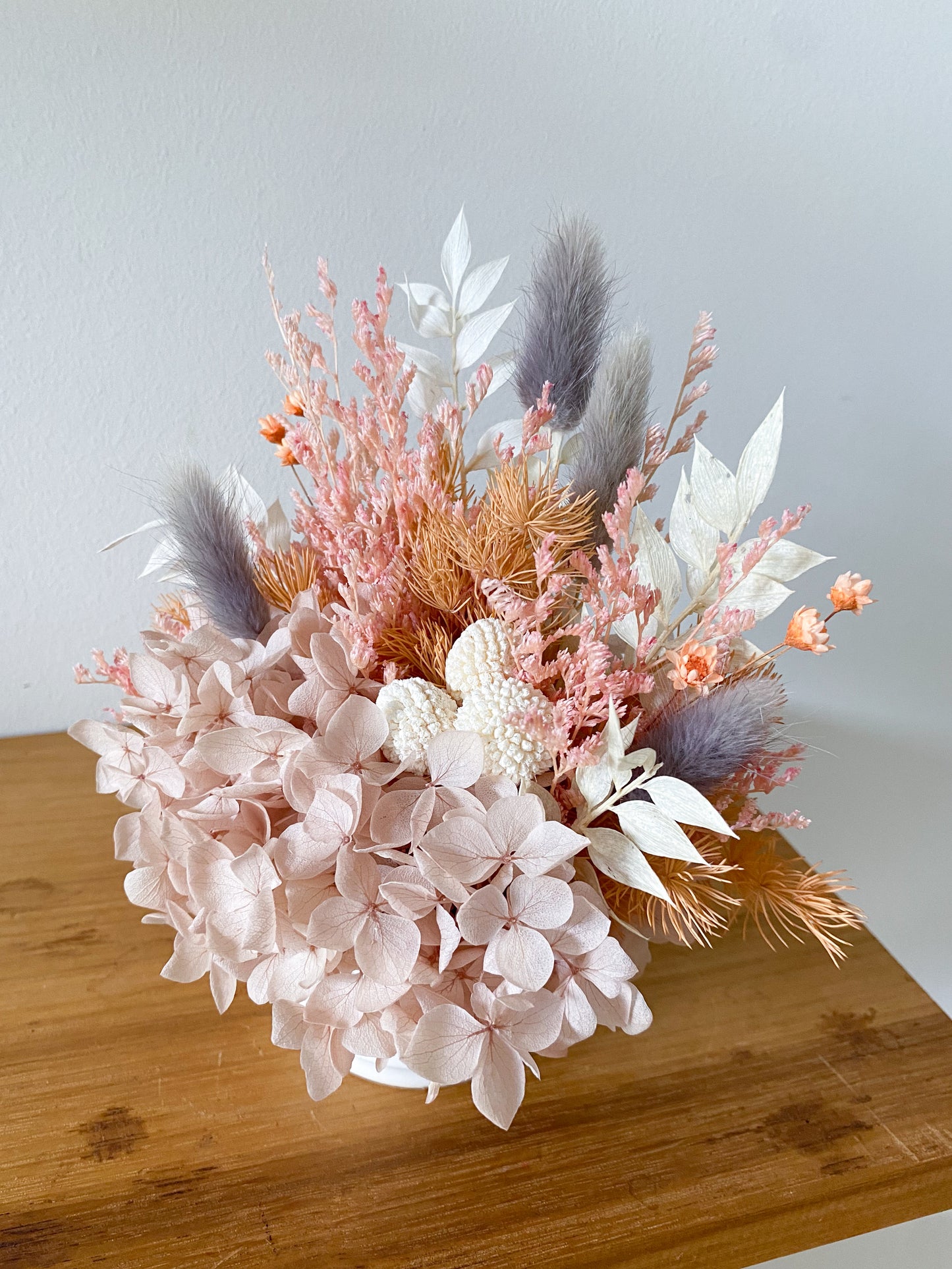 Pink and purple everlasting pot - small
