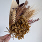 Dried mini posy - tans #2