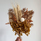 Dried mini posy - tans #1