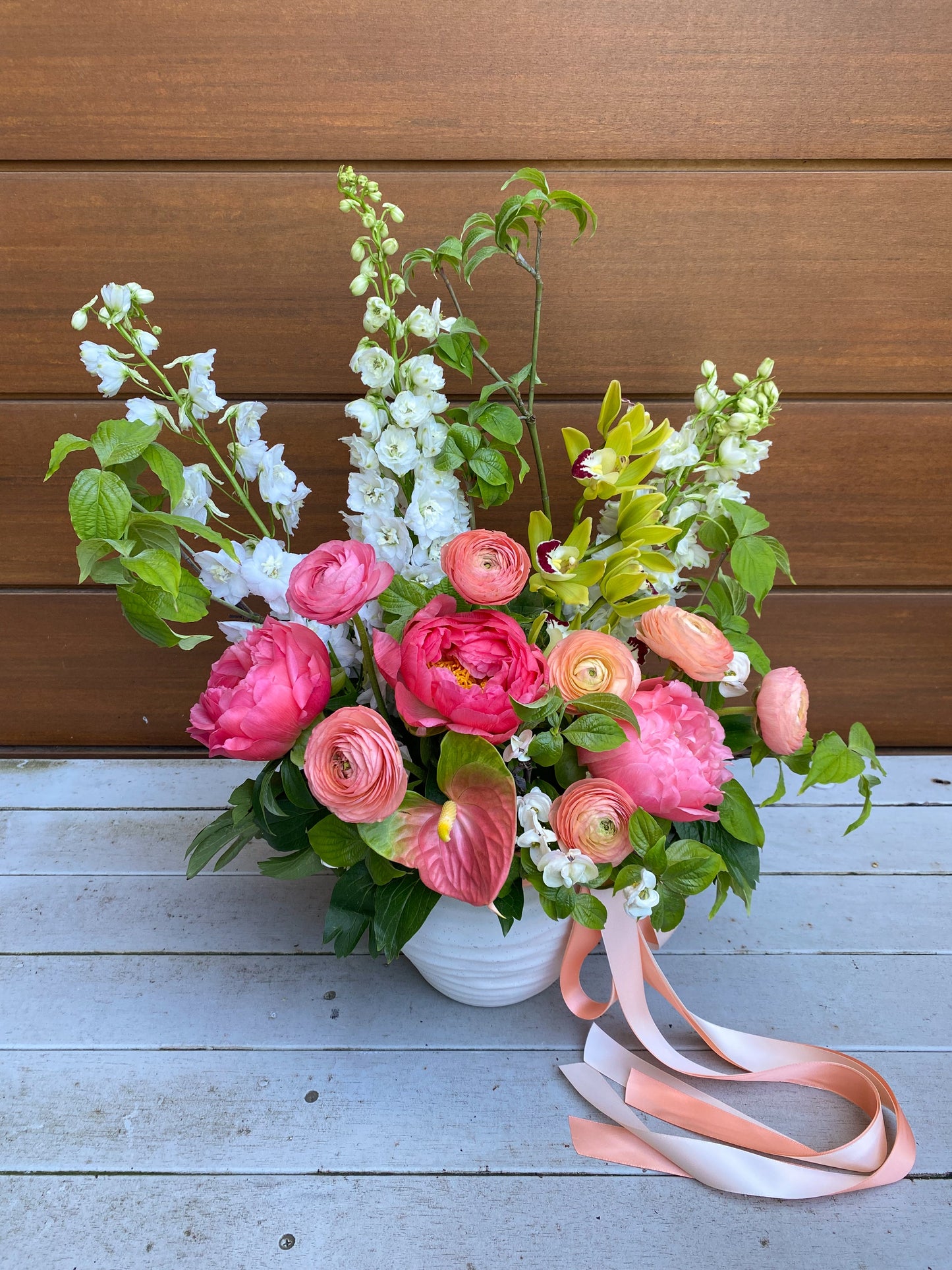 VDAY Vase Arrangement - Deluxe