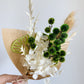 Dried mini posy - green