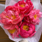 Send peonies - two sizes