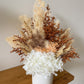 Orange everlasting pot - medium