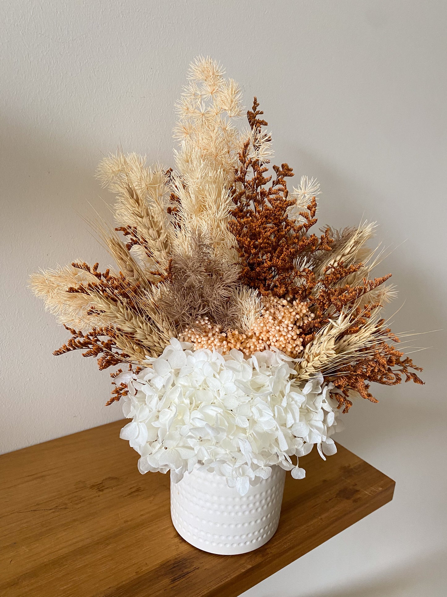 Orange everlasting pot - medium