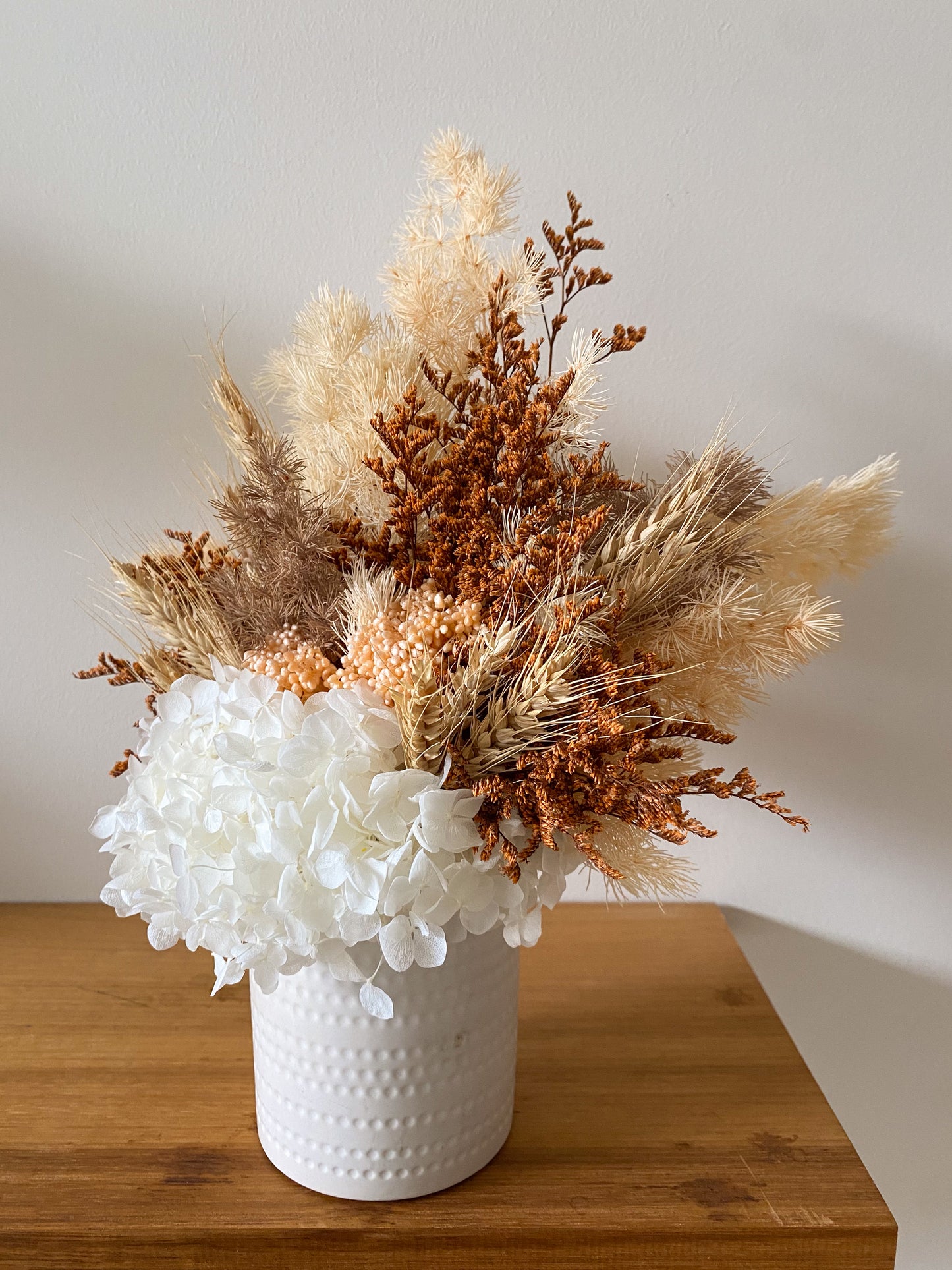 Orange everlasting pot - medium