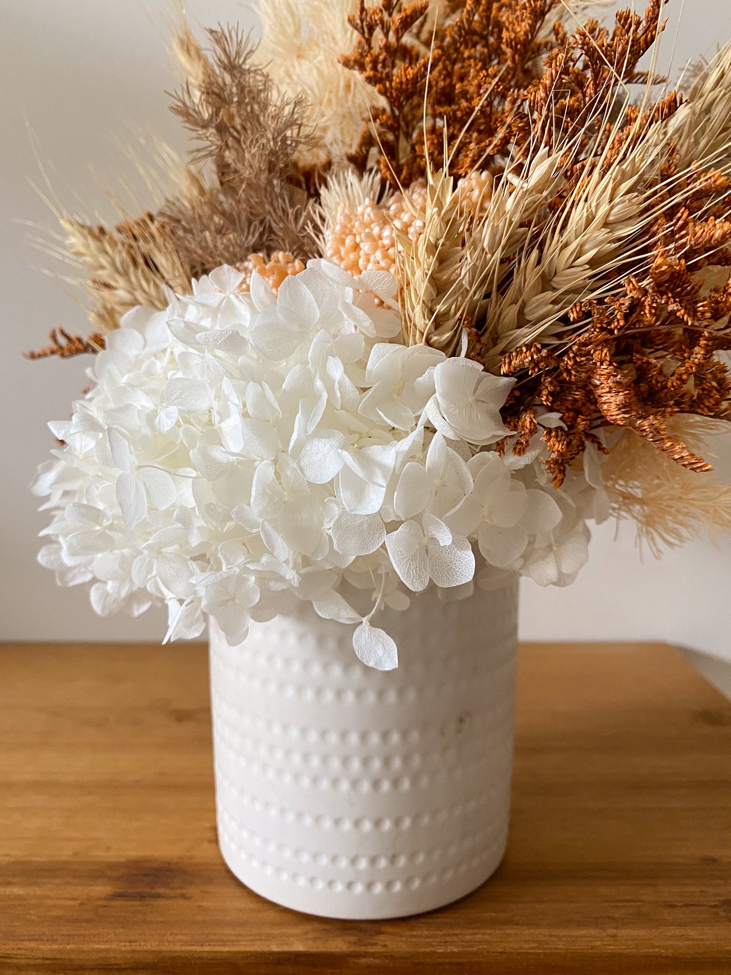Orange everlasting pot - medium