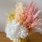 Warm pastel everlasting pot - medium