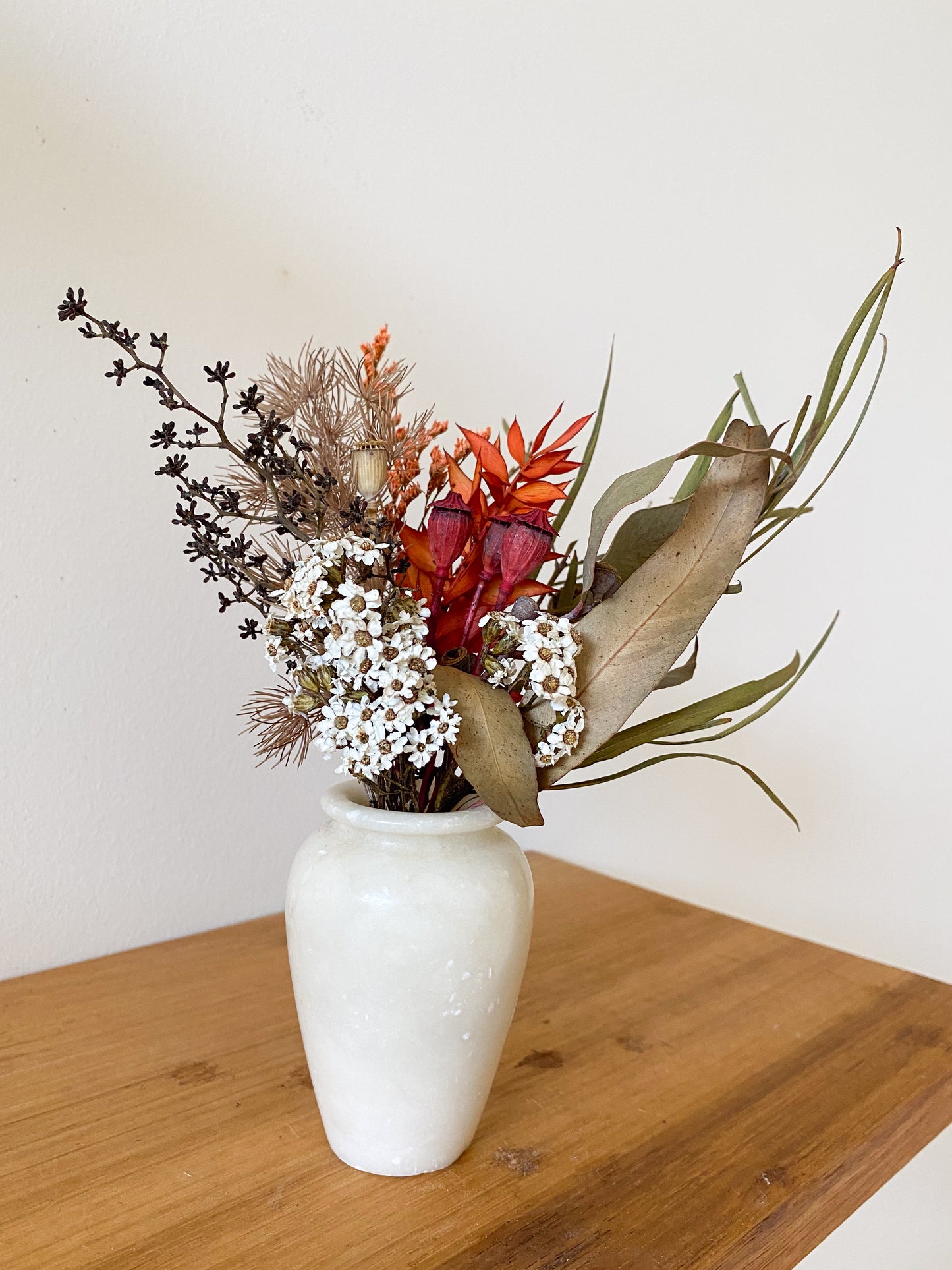 Small native vase arrangement