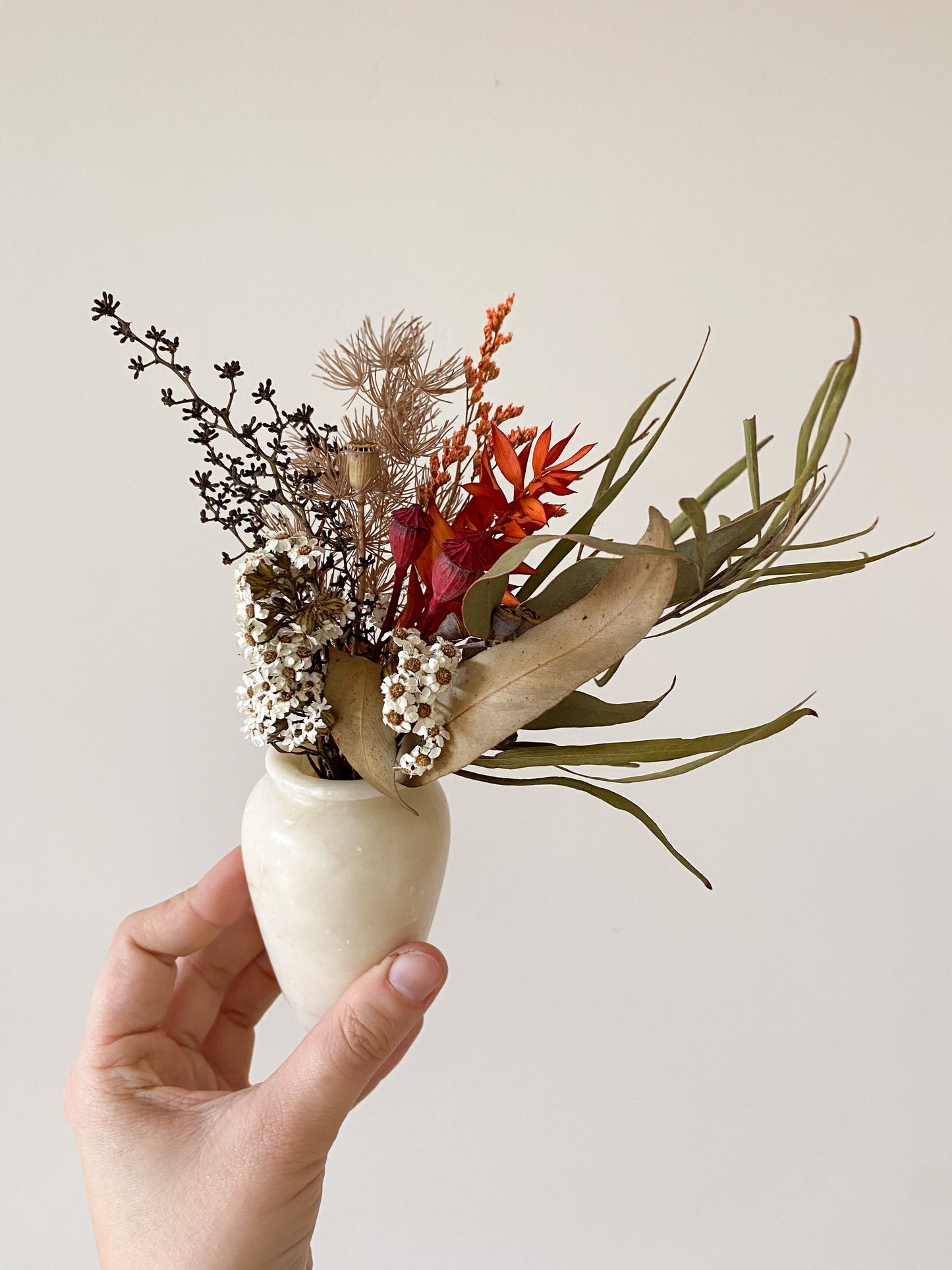 Small native vase arrangement