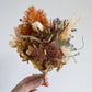 Dried mini posy - native