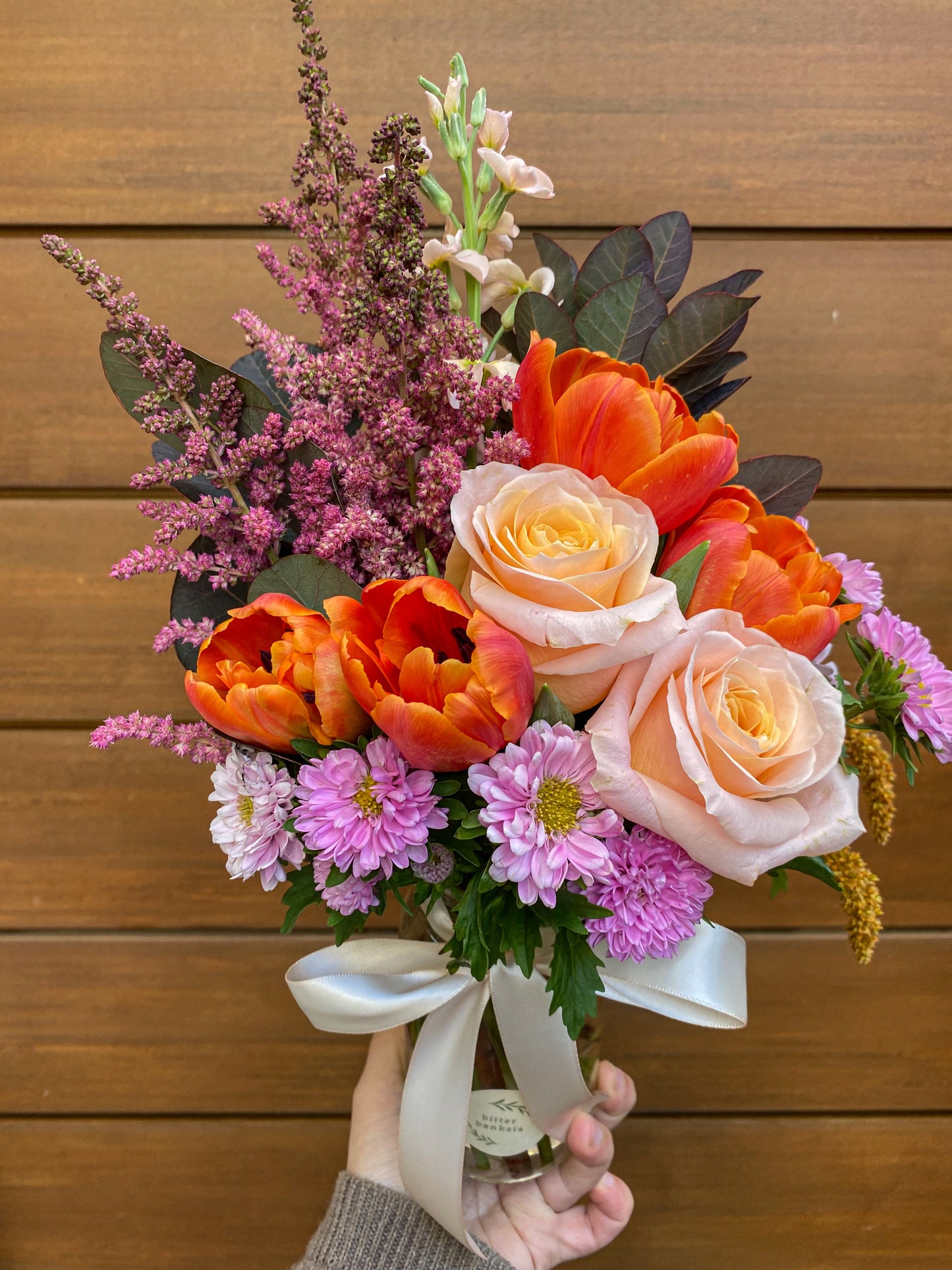 VDAY Posy Jar