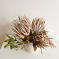 Dried king protea posy - small