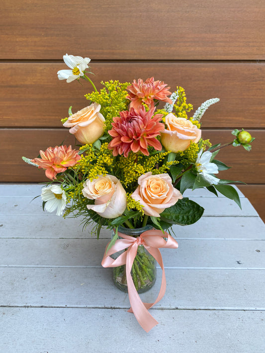 VDAY Posy Jar