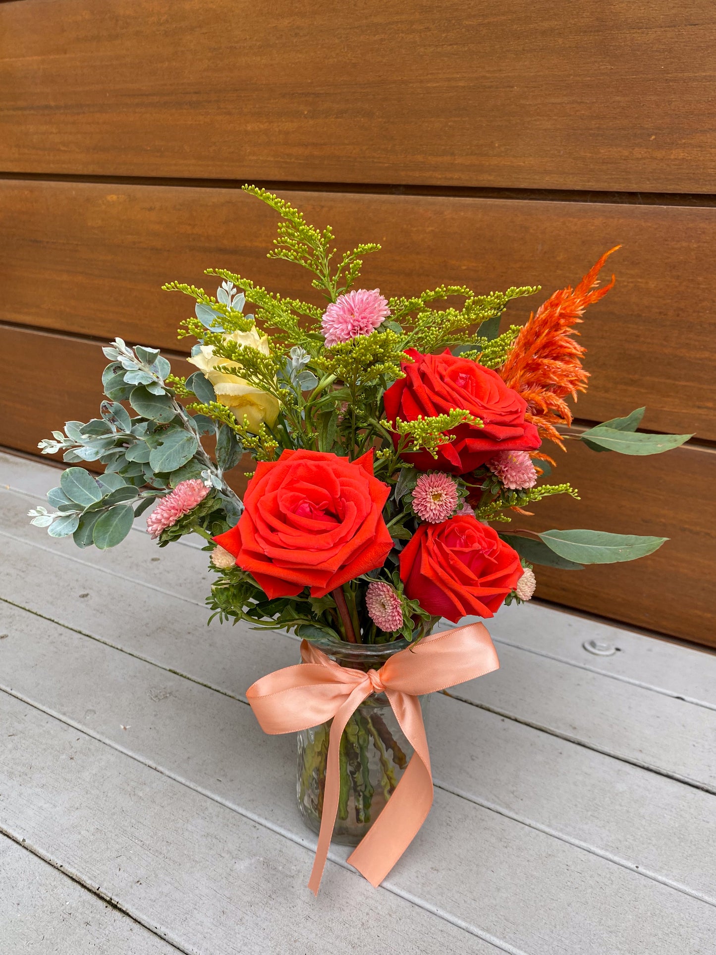 Florist's choice posy jar