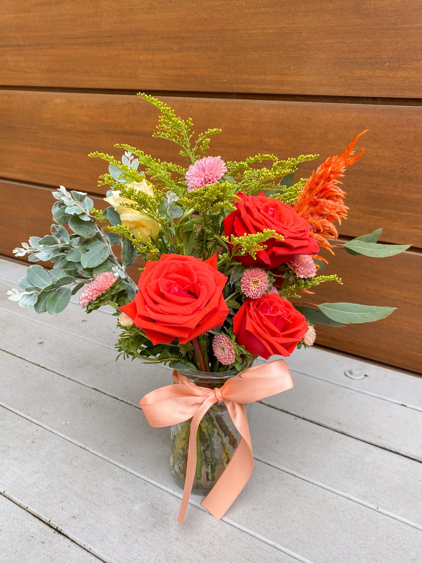 VDAY Posy Jar