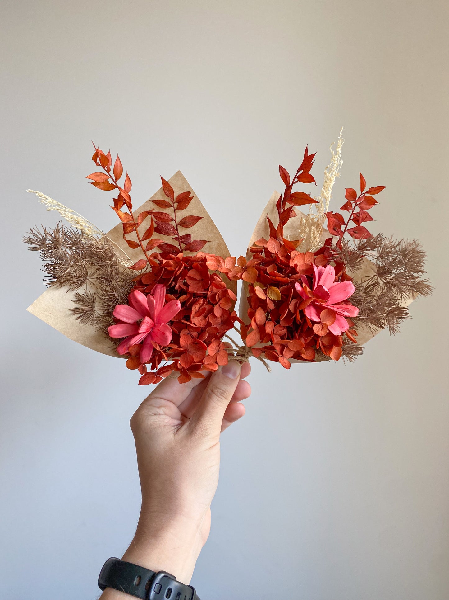 Dried mini posy - CUSTOM