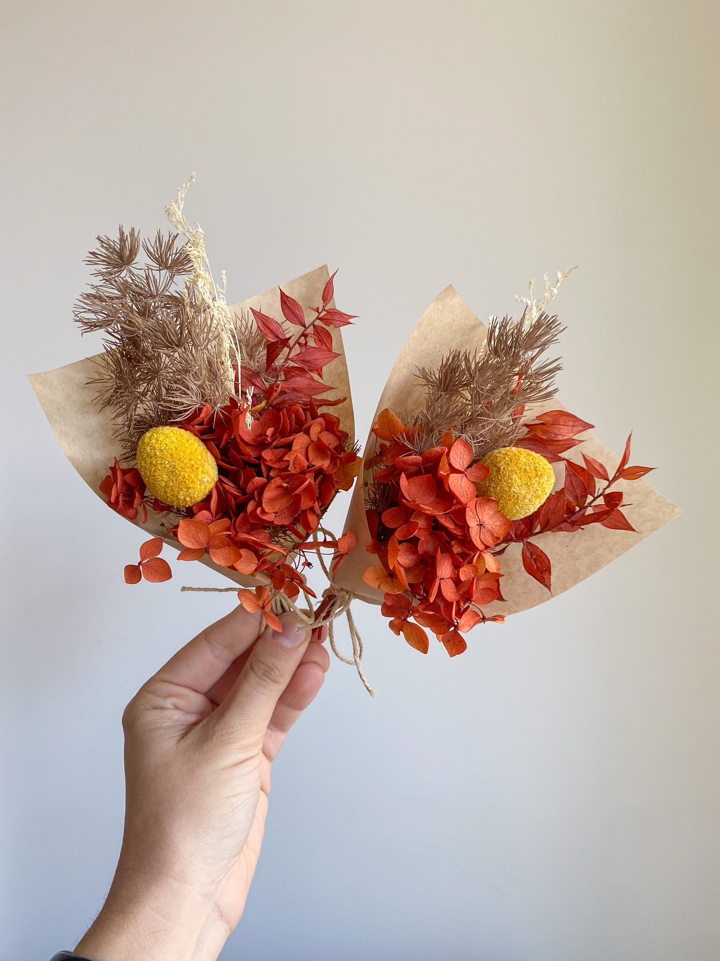 Dried mini posy - CUSTOM