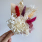 Dried mini posy - pastel #1