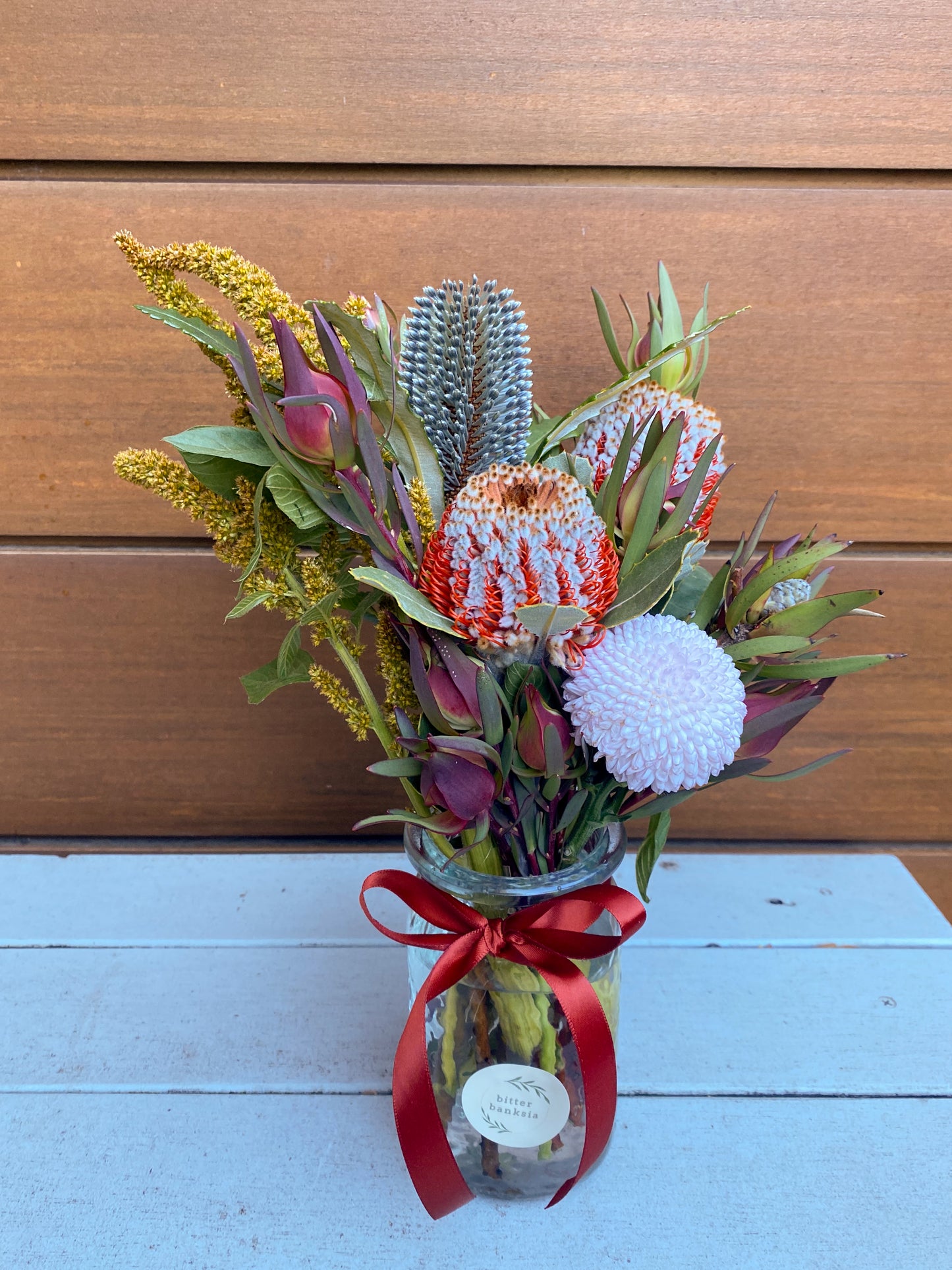 Florist's choice posy jar