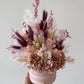 Pink/purple everlasting pot - medium
