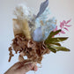 Dried mini posy - cool
