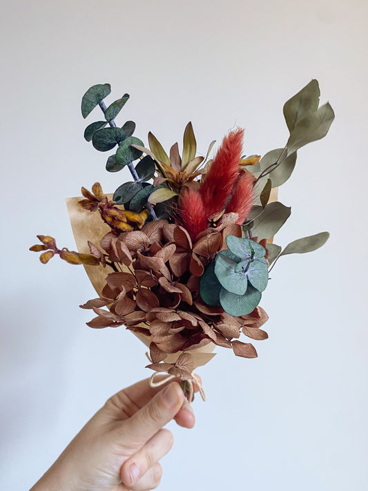 Dried mini posy - native #4
