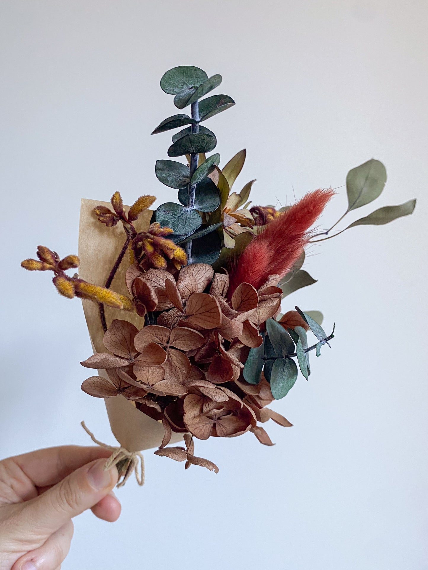 Dried mini posy - native #4