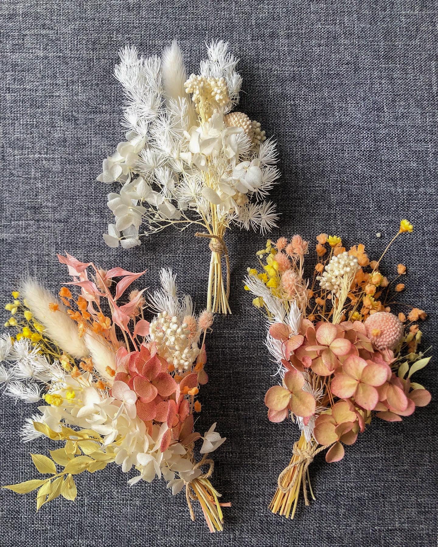 Dried mini posy - CUSTOM