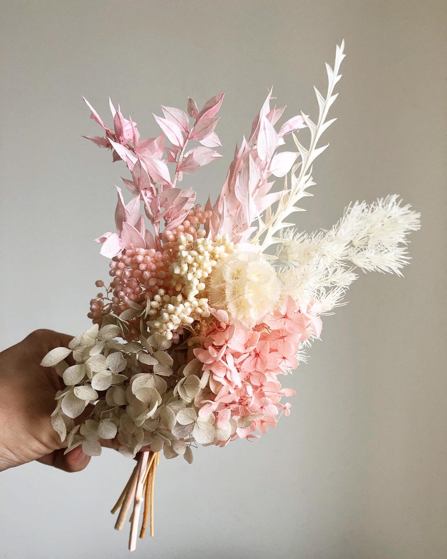 Dried medium/large posy - CUSTOM