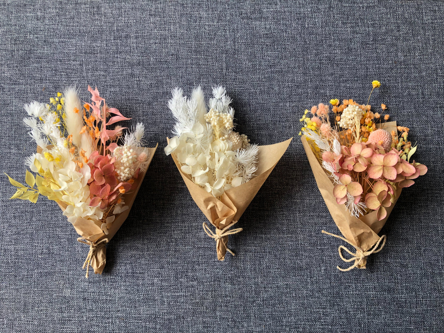 Dried mini posy - CUSTOM