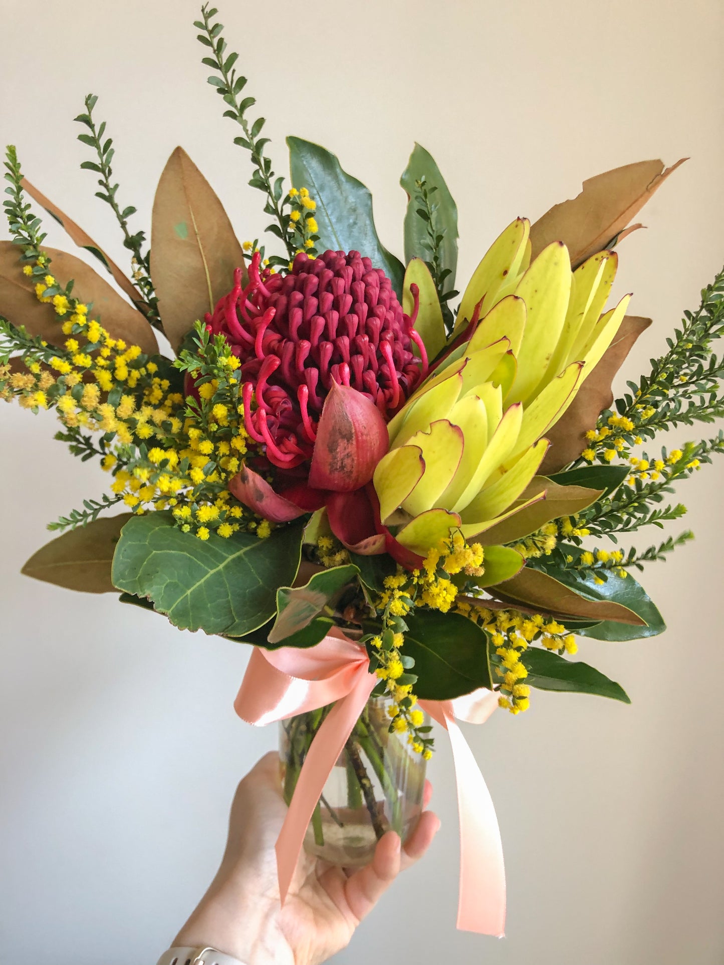 Florist's choice posy jar